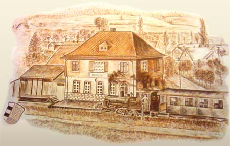 ehemaliger Bahnhof in Hellstein